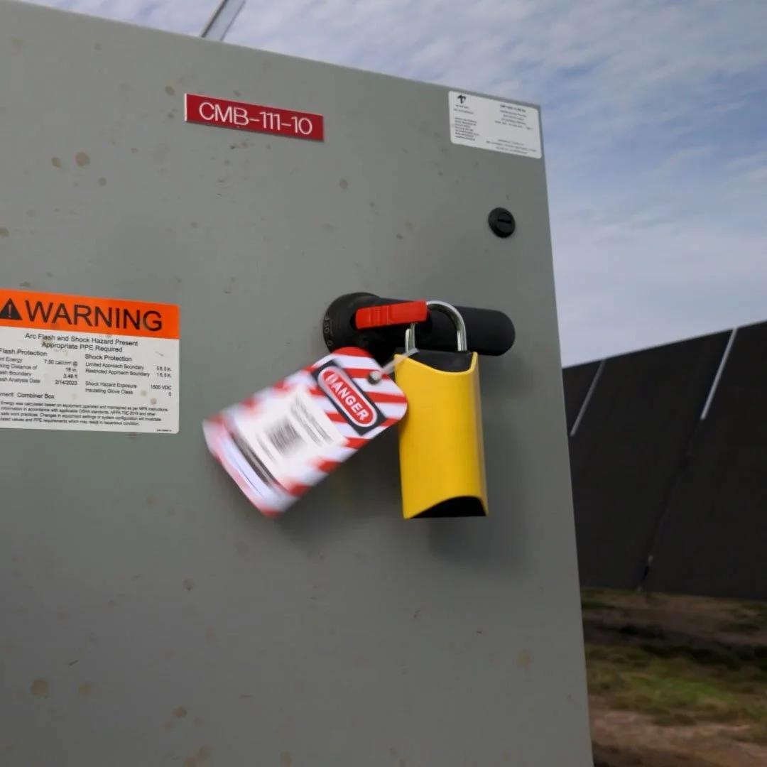 BoxLock LOTO field security.